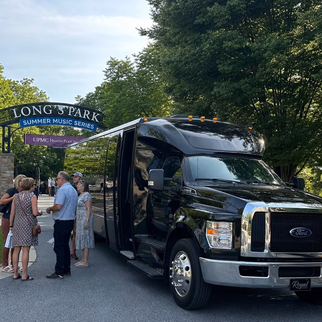 Rent a Bus to Long's Park Summer Music Series