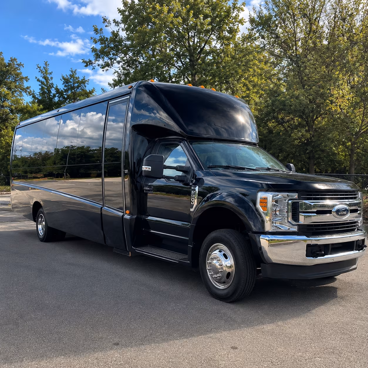 Lancaster Airport Shuttle & Transportation party bus exterior
