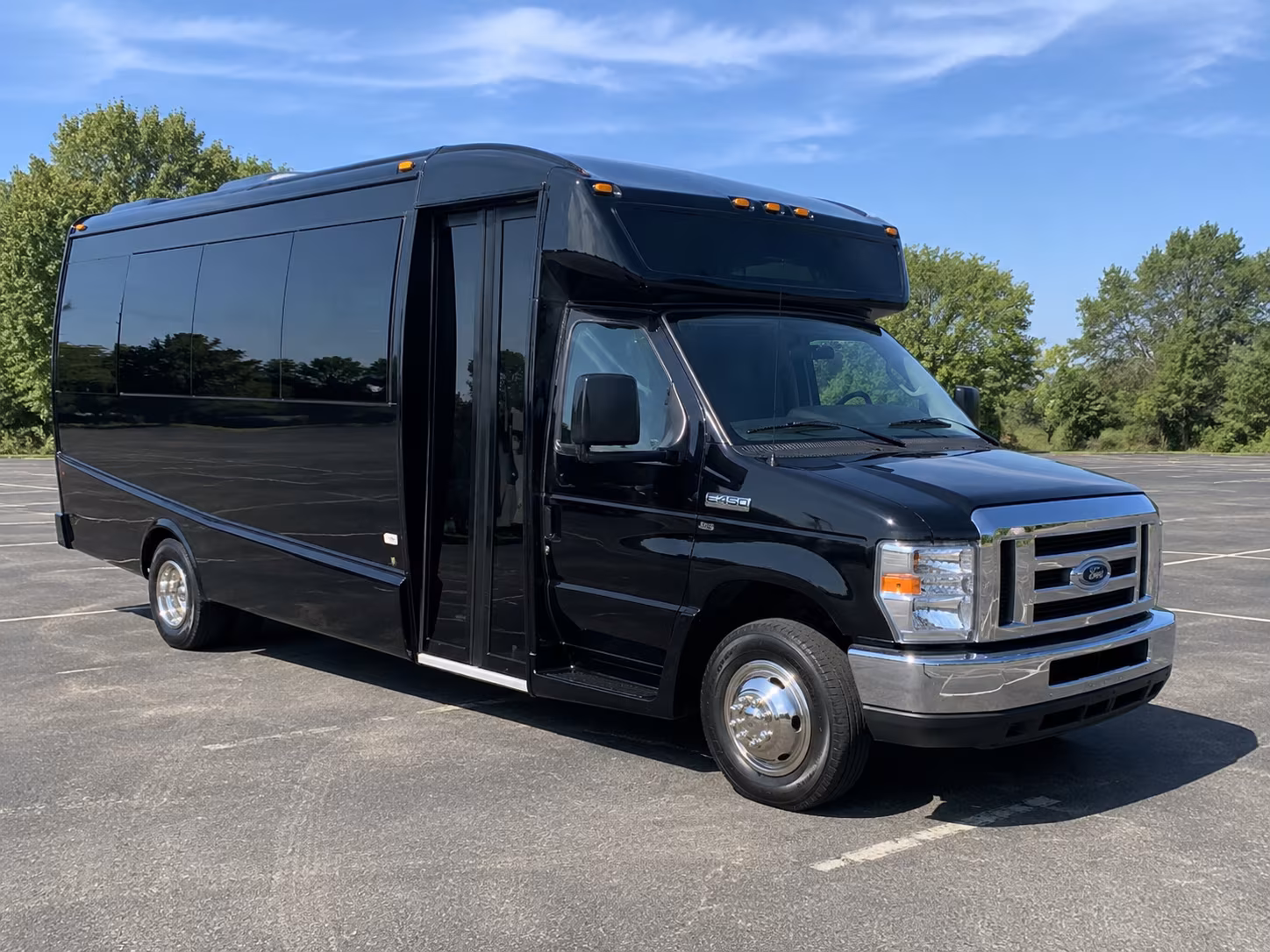 Lancaster Airport Shuttle & Transportation party bus exterior