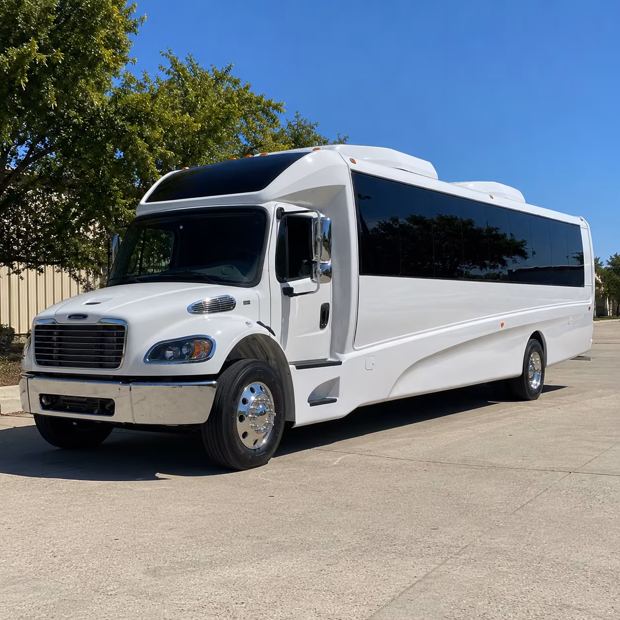 Lancaster Airport Shuttle & Transportation party bus exterior