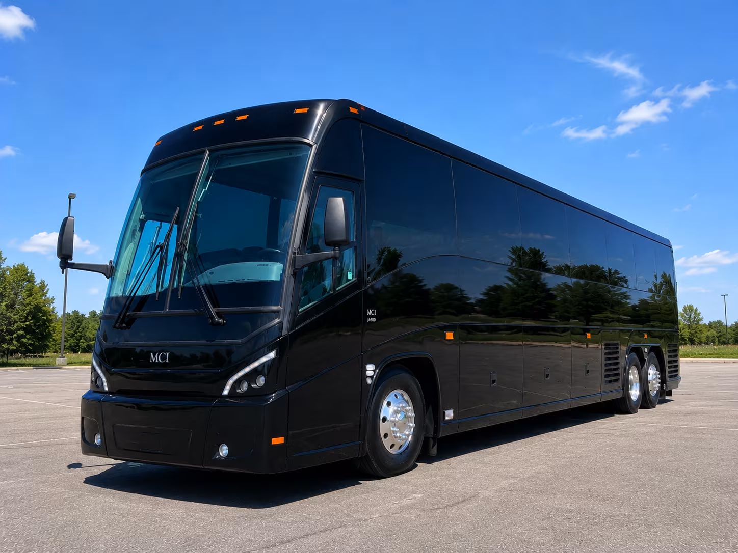 Lancaster Airport Shuttle & Transportation party bus exterior