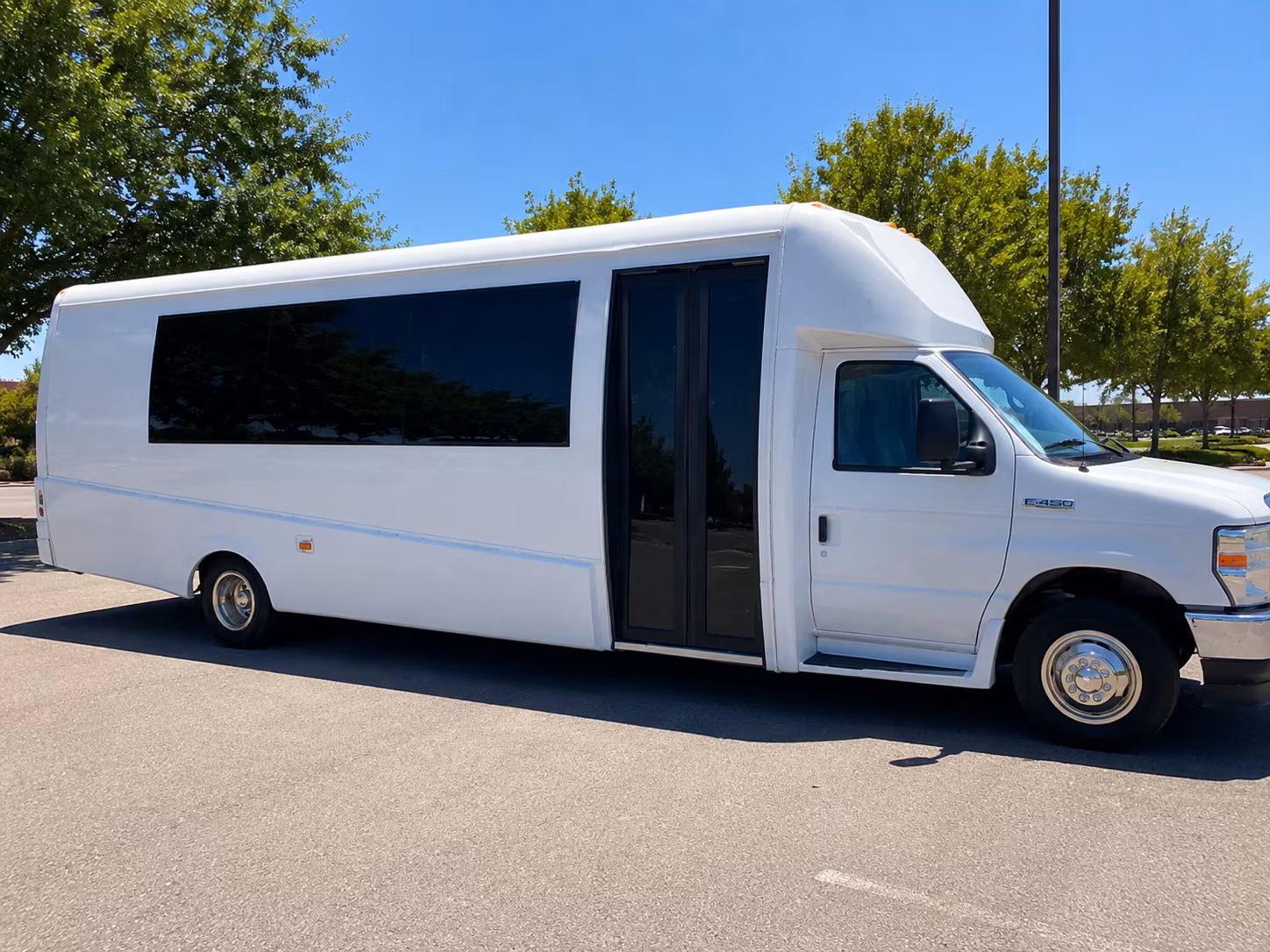 Lancaster Bachelor & Bachelorette Transportation party bus exterior