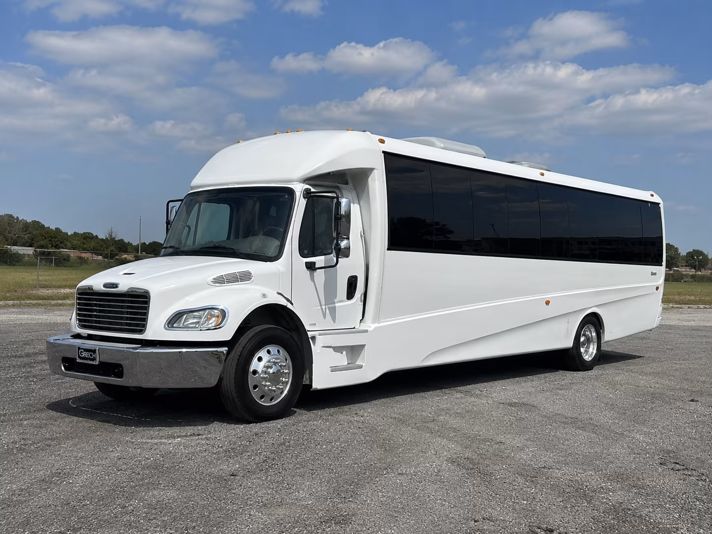 Lancaster Birthday, Sweet 16, & Quinceañera Transportation party bus exterior