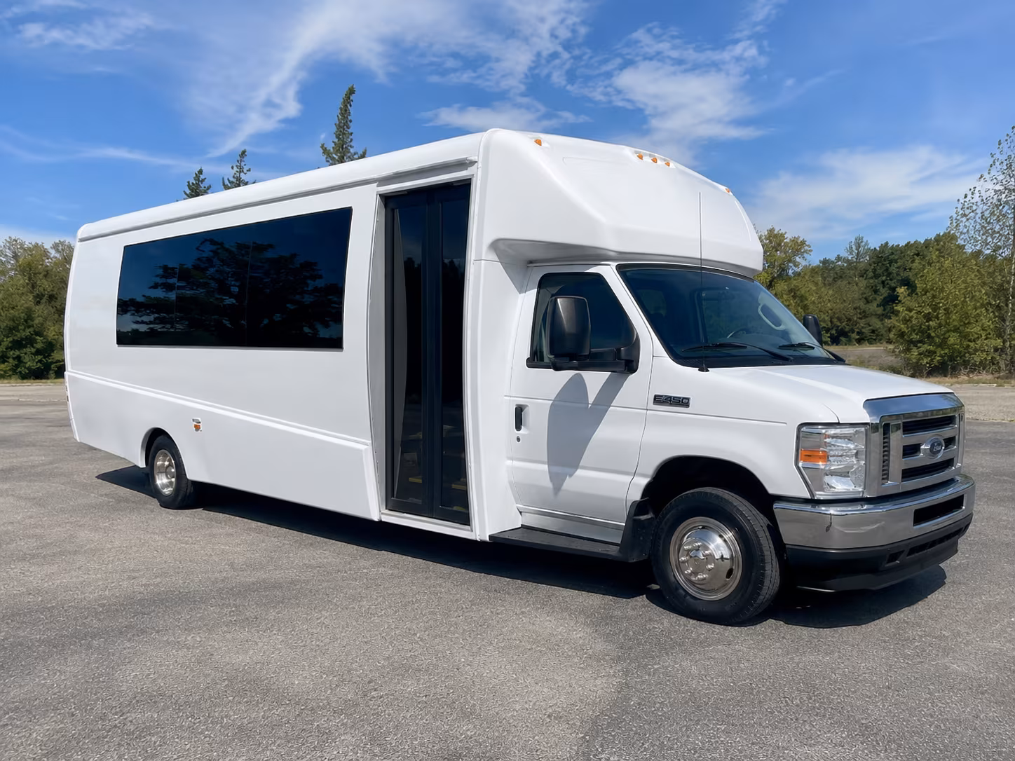 Lancaster Concert & Music Festival Transportation party bus exterior