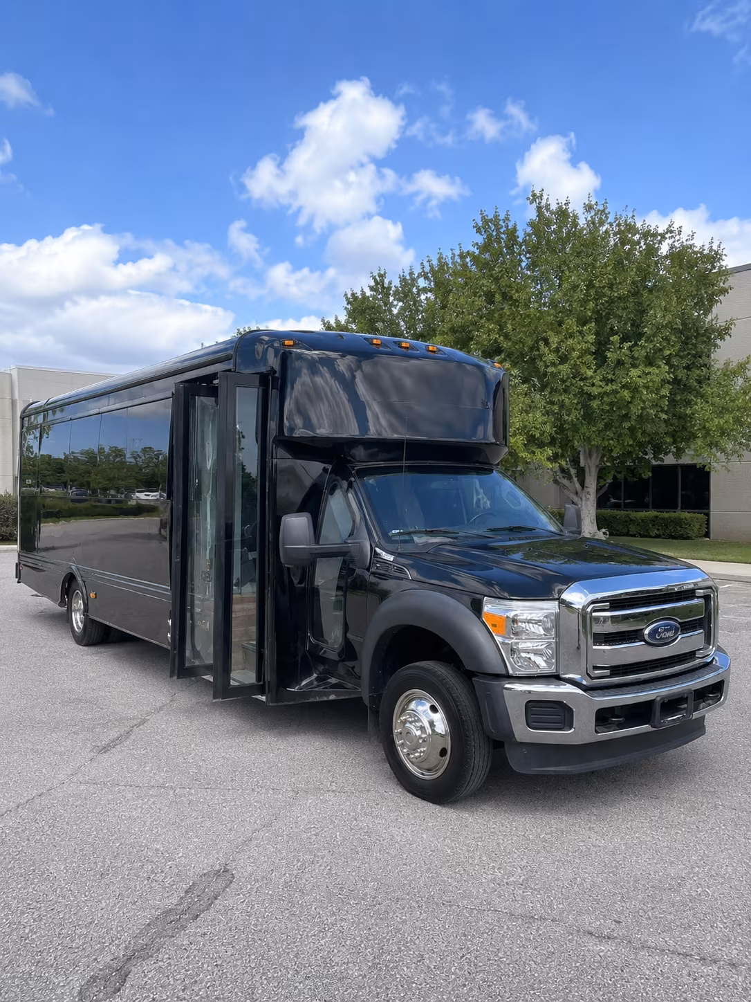 Lancaster Concert & Music Festival Transportation party bus exterior