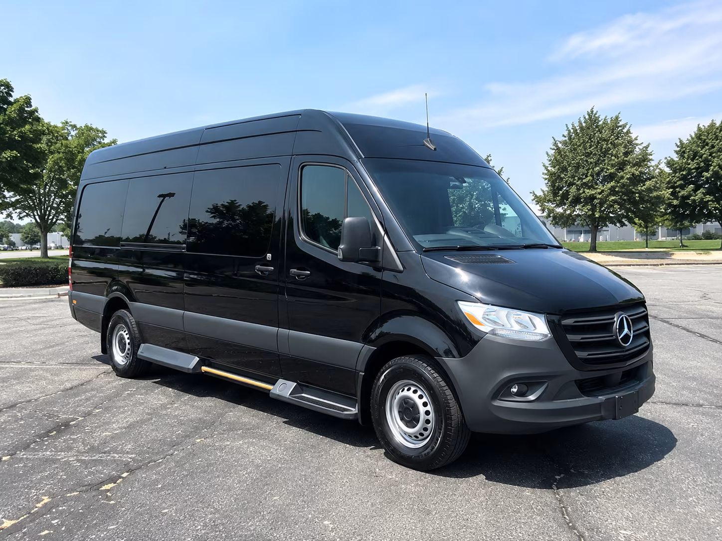 Lancaster Corporate Transportation party bus exterior