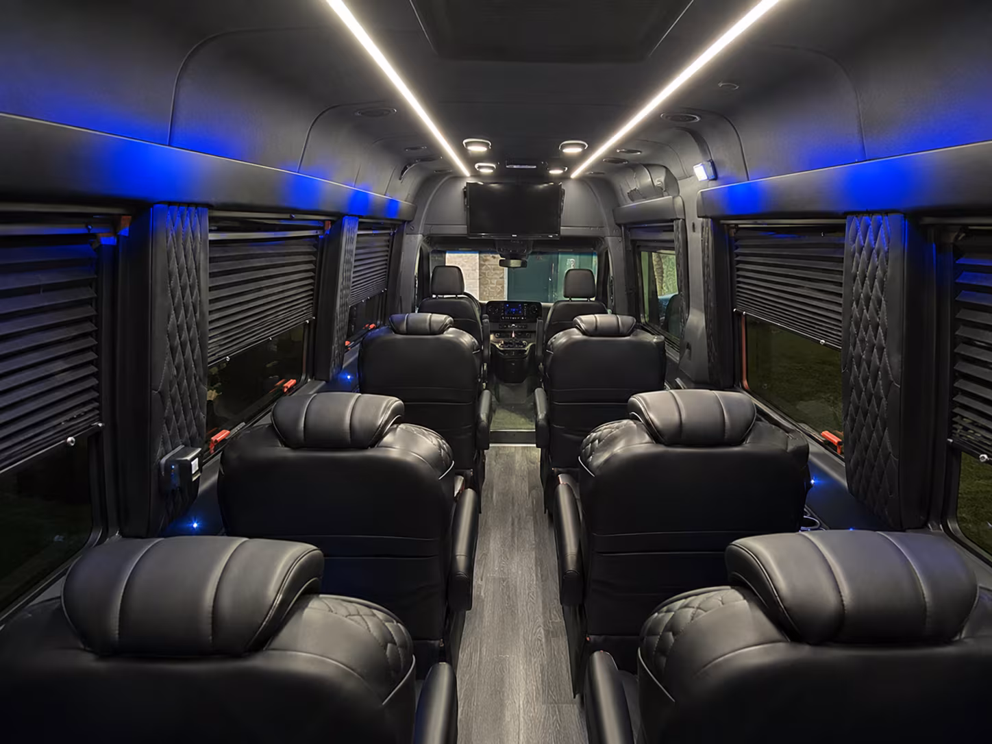 Lancaster Corporate Transportation onboard seating