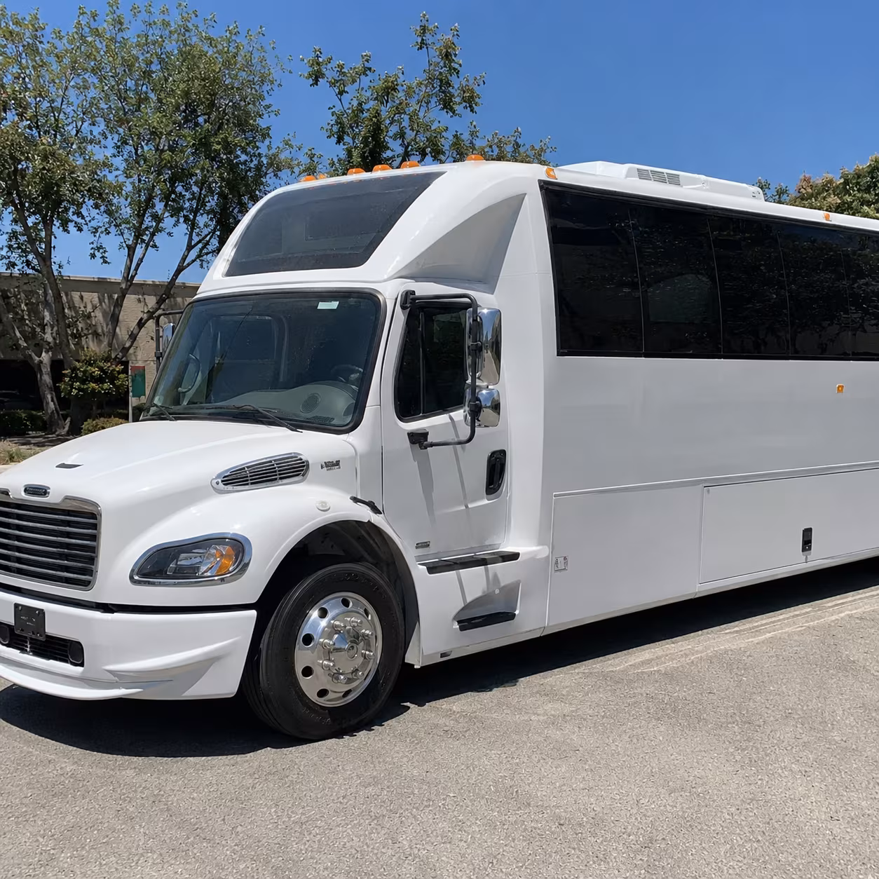Lancaster Sporting Event Transportation party bus interior