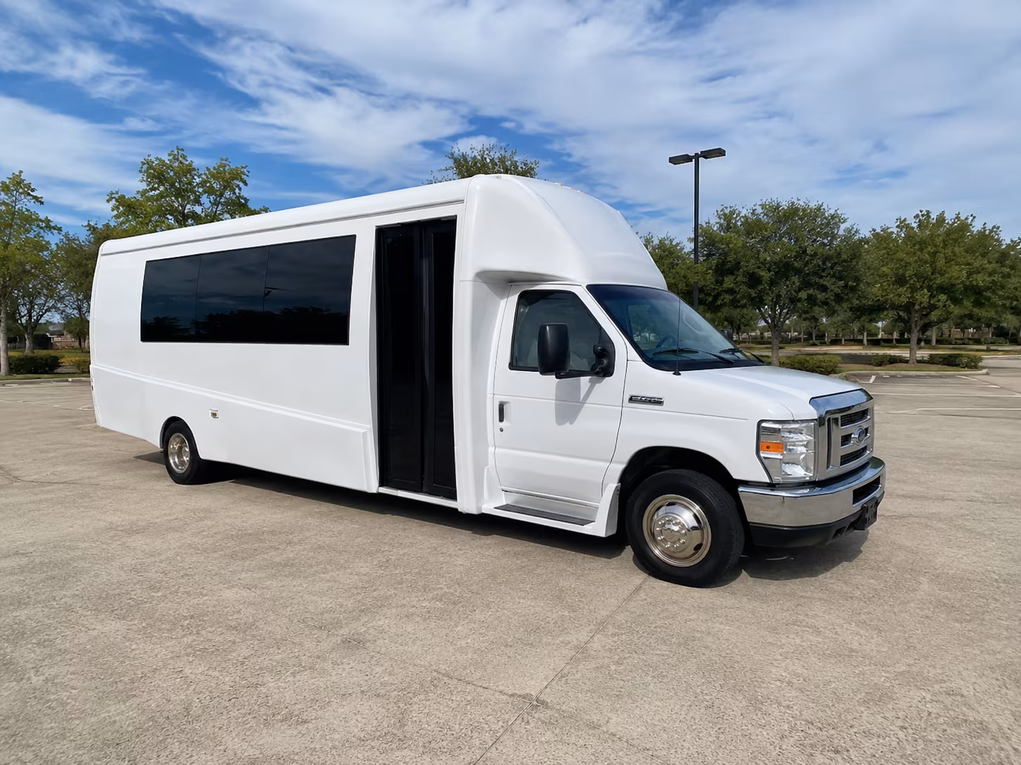 Lancaster Wedding Transportation party bus exterior