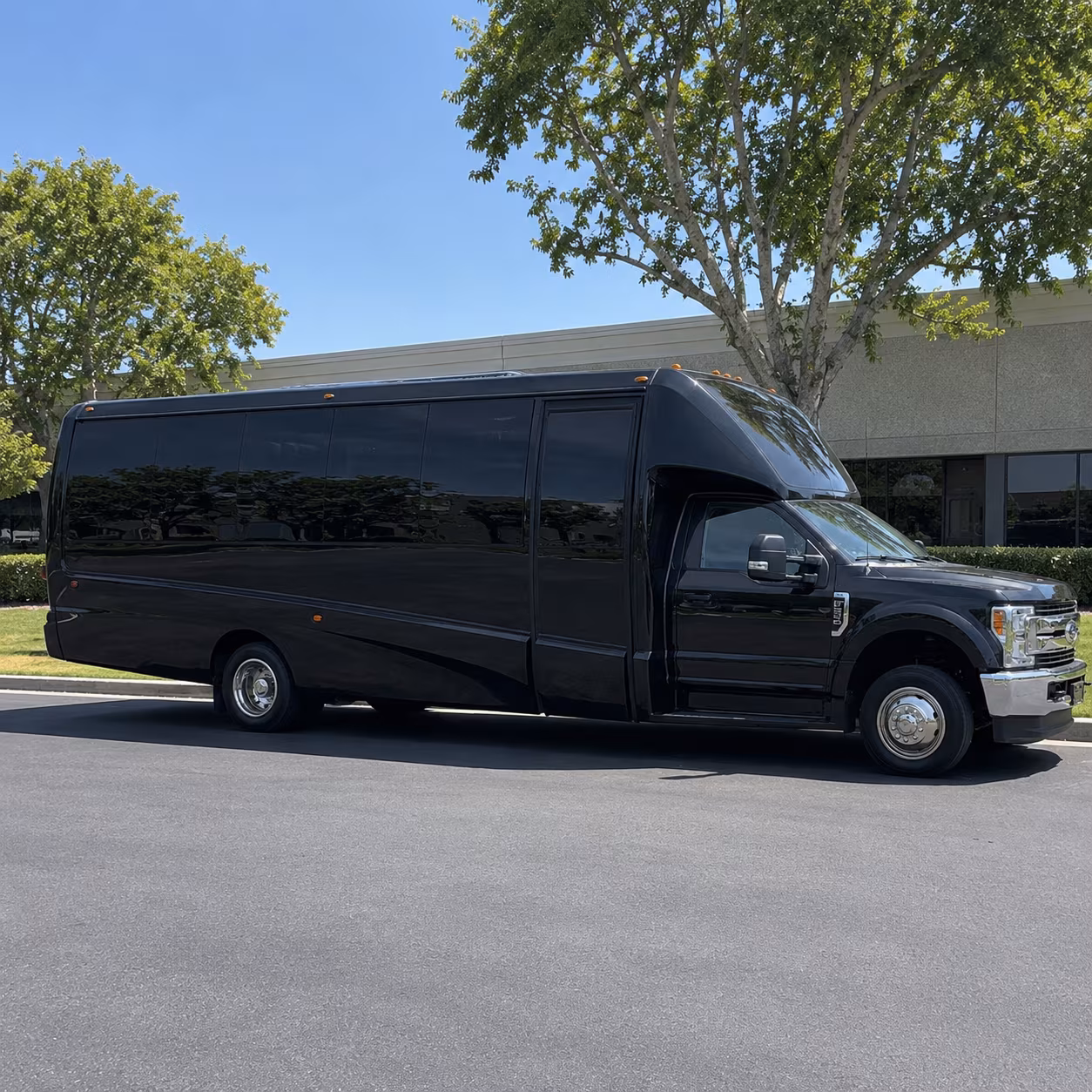 Lancaster Wedding Transportation party bus exterior