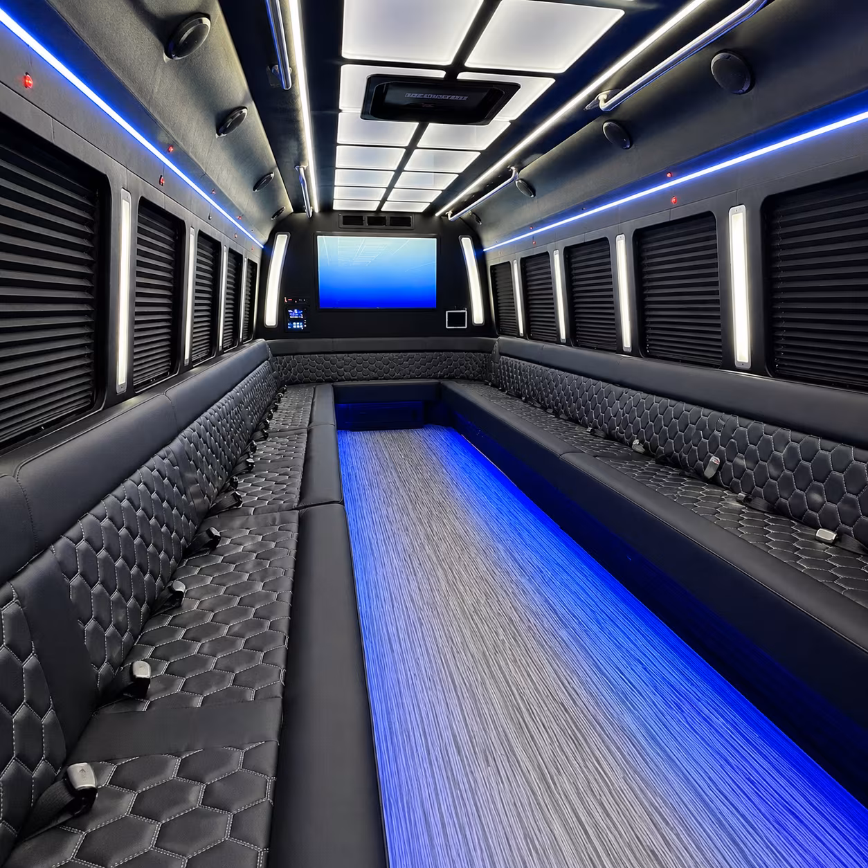 Lancaster Winery Tour & Pub Crawl Transportation party bus exterior