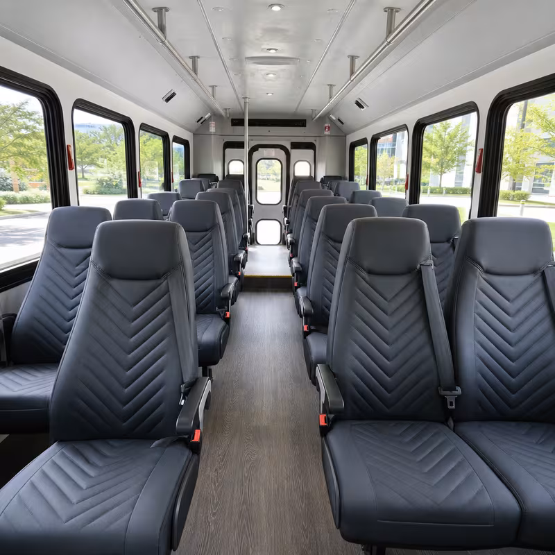 minibus interior