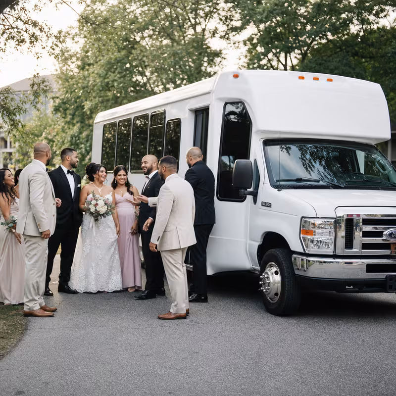 Lancaster Wedding Transportation fleet vehicle