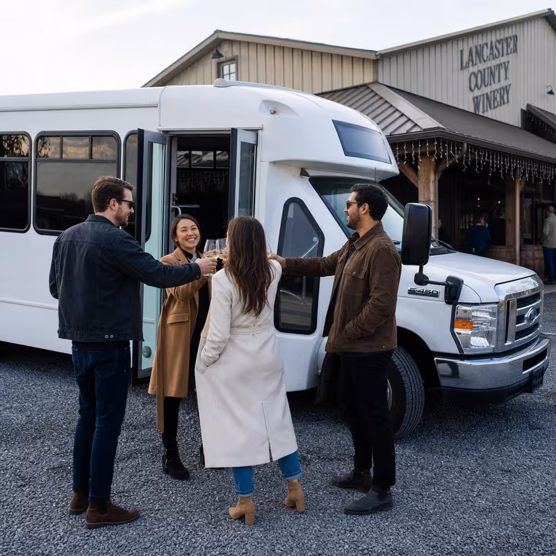 winery Brewery tour transportation