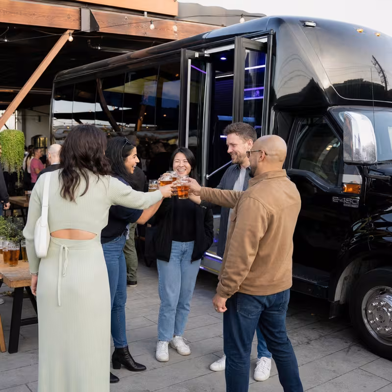 Lancaster Winery & Brewery Tour Transportation fleet vehicle